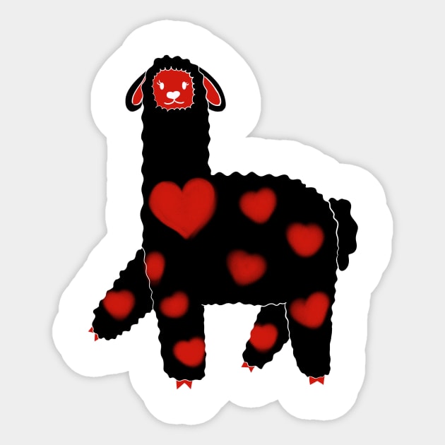 Lama Sticker by Catulus208